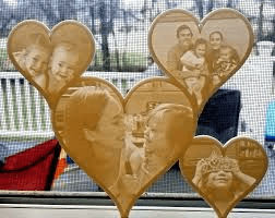 Heart lithophane